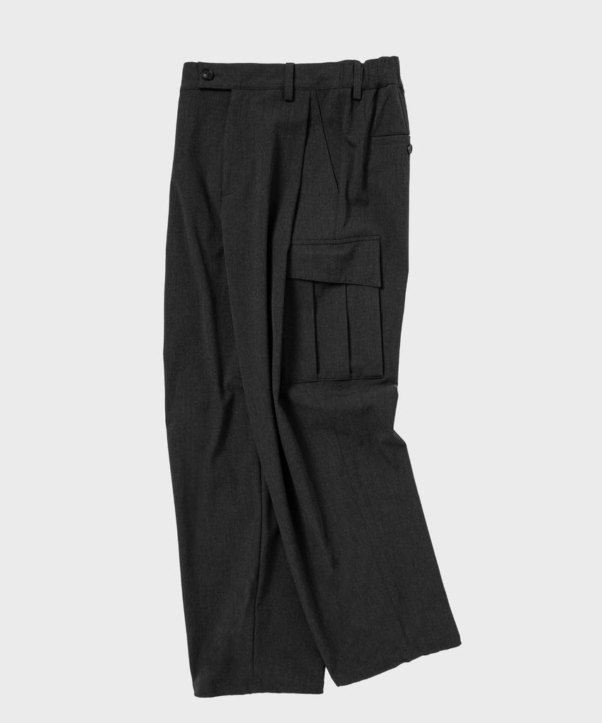 NONBLANK Cargo Slacks_Charcoal Grey