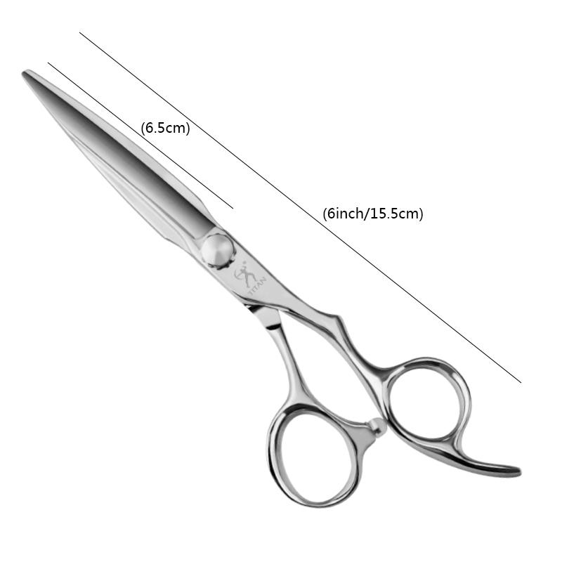 Titan Professional Hair Scissors Salon Hair Cutting Shears Hair Scissors 6 Inch JAPAN ATS 314 STEEL HIGH-END BARBER SCISSORS