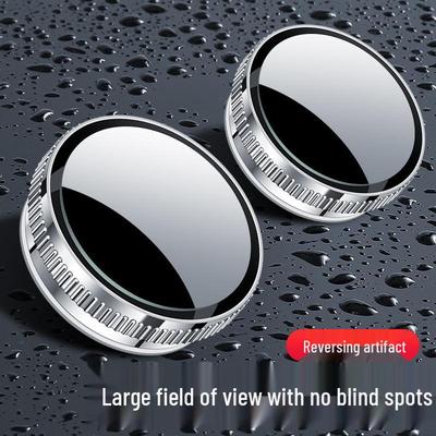 360° Rotating Blind Spot Car Mirror with HD Reflection and Suction Cup Mount