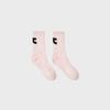 RR LOGO MID SOCKS (PINK)