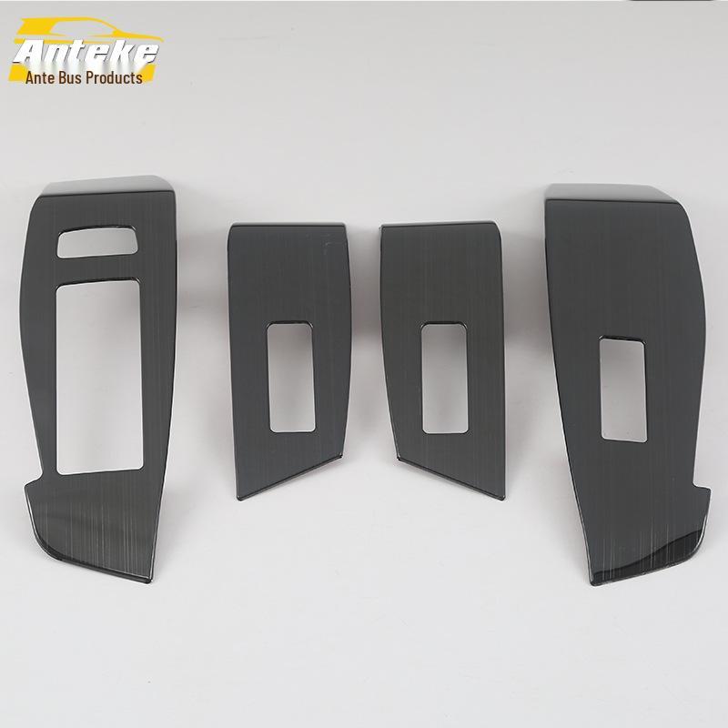 Fits 18 Models: 360 Glass Switch & Car Door Armrest Lift Button Decorative Panel.