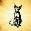 Sphynx Cat Metal Wall Art Iron Sculpture Mural Gallery Home Decor Gift