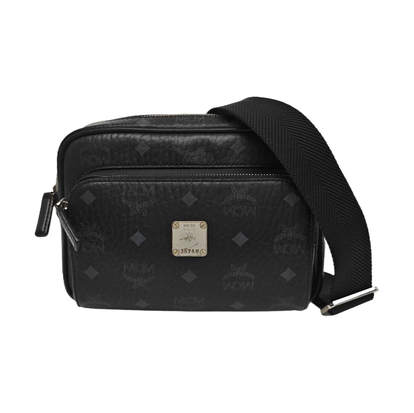[Pre-Owned] Monogram Leather Crossbody Bag - Fair #8J8RQW ONE SIZE