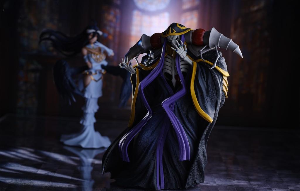 Overlord Ainz Ooal Gown Albedo Figure Set of 2 &