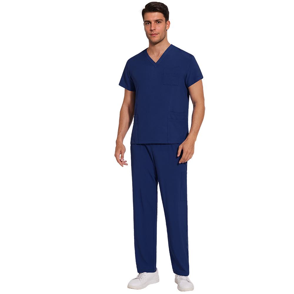 Unisex ātri žūstošs V-veida kakla medicīnas