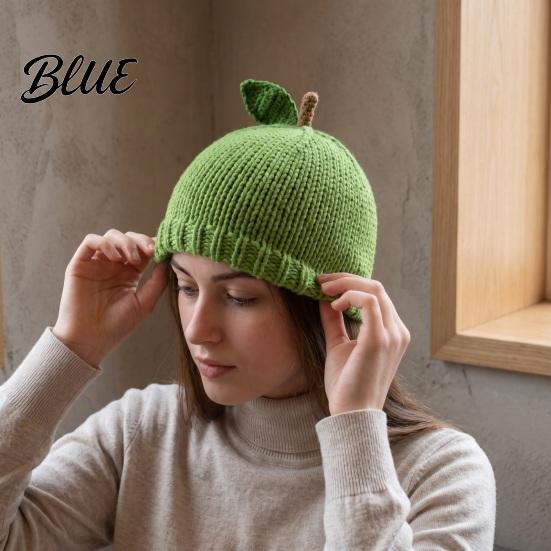 Geschenk für sie bei kaltem Wetter Damen Strick-Fruchtmütze Niedlich Dehnbar Gemütlich Wintermützen Bequem Tägliche Strickmützen Süß Warm Beanie Mädels
