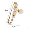 Brooch Pin for Women Clothing Scarf Clip Sweater Shirt Decorative Ladies Girls