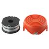 String Trimmer Spool Line & Cap For Black And Decker GL315 GL350 GL650 GL337SB