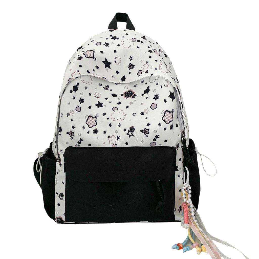 Schoolbag new high-value Japanese fresh and sweet literary and cute cartoon backpack junior high school students lightweight travel backpack