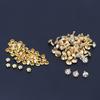 50PC 8MM Crystal Rhinestone Decorative Rivets Spikes DIY Leather Shoes Clothing Studs