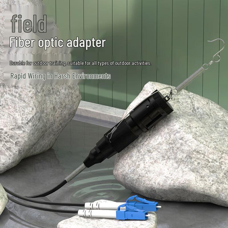 Zhongke Optoelectronics Single-mode Armored Field Optical Cable with Reel