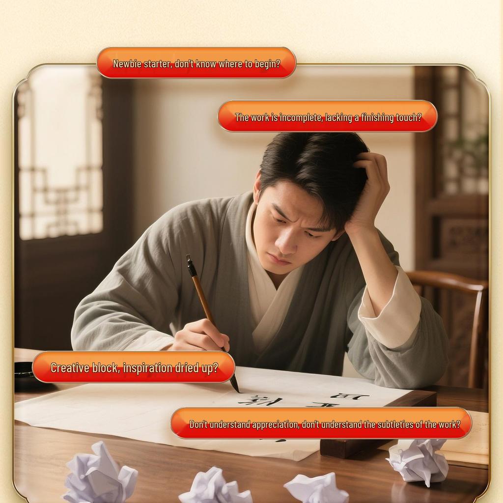 Lu Zhongnan's Adult Brush Calligraphy Tutorial: Regular Script Copybook