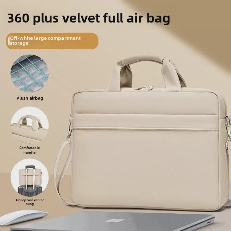Maletín Portátil a Prueba de Salpicaduras para Portátiles de 14-17 Pulgadas - Bolso de Negocios Unisex