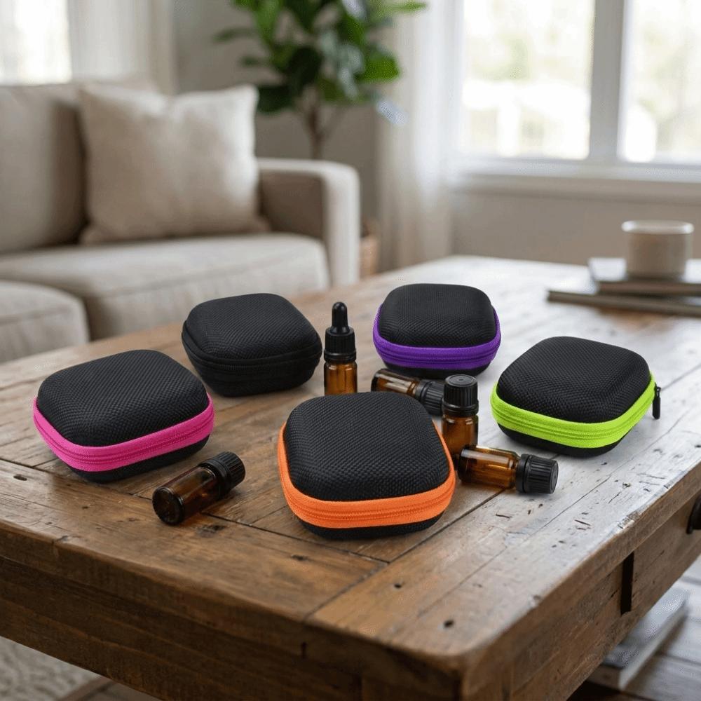 Hard Shell Essential Oil Storage Box Mini Essential Oils Protector Insulin Storage Case Perfume