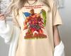 Vintage The Toxic Avenger V1 Natureel T-shirt en kinder shirt filmposter retro vintage Katoen Heren Dames cadeau present