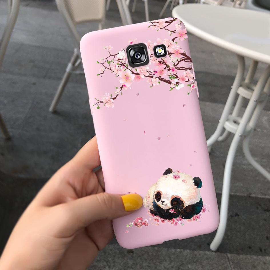 A5 2016 Case For Samsung Galaxy A5 2017 Cover A520 SM-A520F Popular Flower Shockproof Bumper For Samsung A5 2016 A510 Soft Funda
