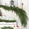 Artificial Norfolk Pine Christmas Wreath for Hotel and Home Decor