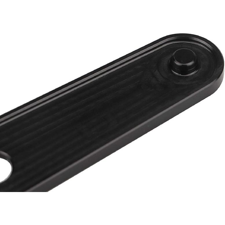 Black Passenger Rear Floorboard Foot Peg Frame Plates for Harley Touring Models 1993-2023,Pair