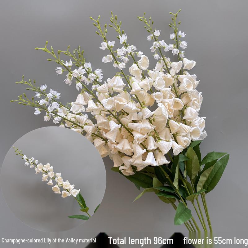 Lily of the Valley Ceiling Floral Art - Wedding Flower Arrangement, Artificial Decoration