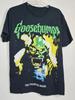 Versão Retro da Máscara de Fantasma "goosebumps" Camiseta Preta Camiseta Comemorativa Retro Diária Exterior Homens e Mulheres Camiseta Estampada de Fã...