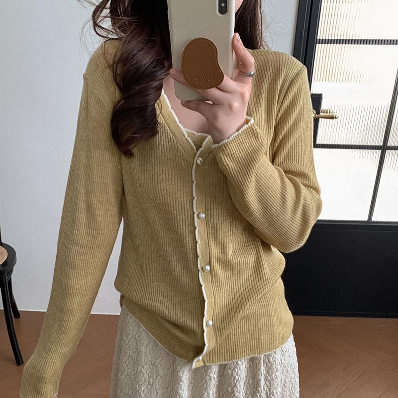 Women's Lightweight 50% Wool 50% Mulberry Silk Cardigan - 4-Season Versatile Knitwear for All-Year Comfort & Style