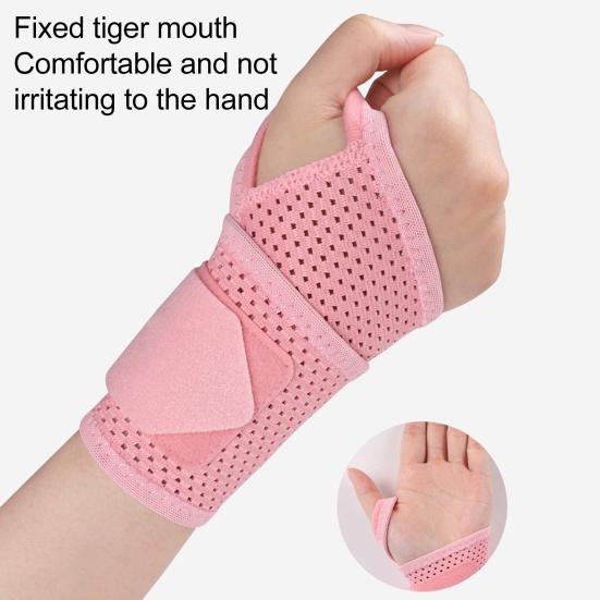 1Pc Sports Wrist Brace Adjustable Breathable Wrist Support Strap Men Women Fitness Wrist
