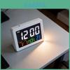 Digital Lcd Alarm Clock With Temperature Calendar For Students And Home Use