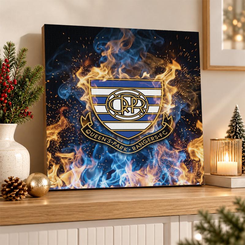 Queens Park Rangers Football Diamond Painting Kit 5D Full Drill DIY Diamond Mosaic Wall Art Home Decor