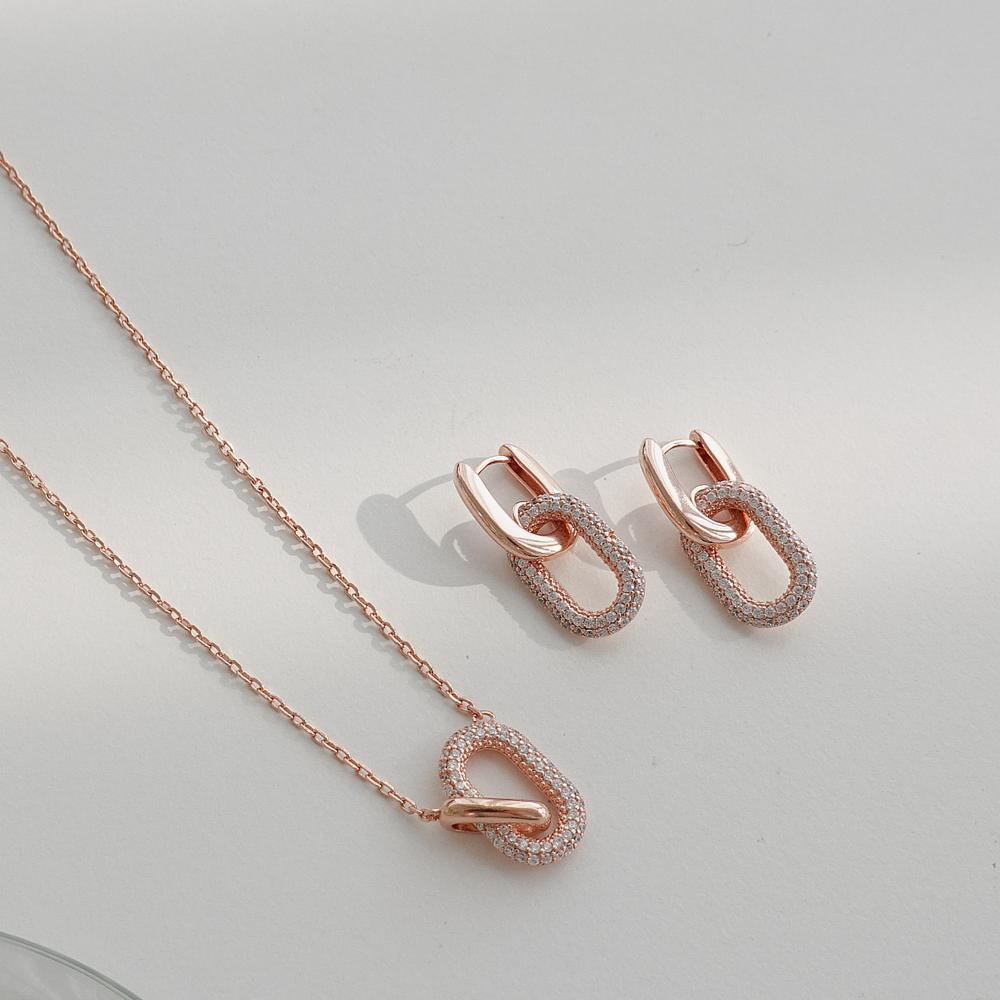 Monograph Natalie Necklace Mgnl0300 14K Gold Plated