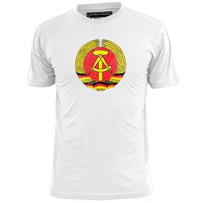 Herren Ostdeutschland Wappen T-Shirt Flagge Berlin Fußball
