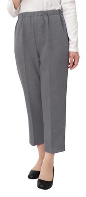 Atrean Antibacterial Comfortable Pants for 50cm Inseam [9574] Women's Seniors, (JP, Alphabet, M, Gray)