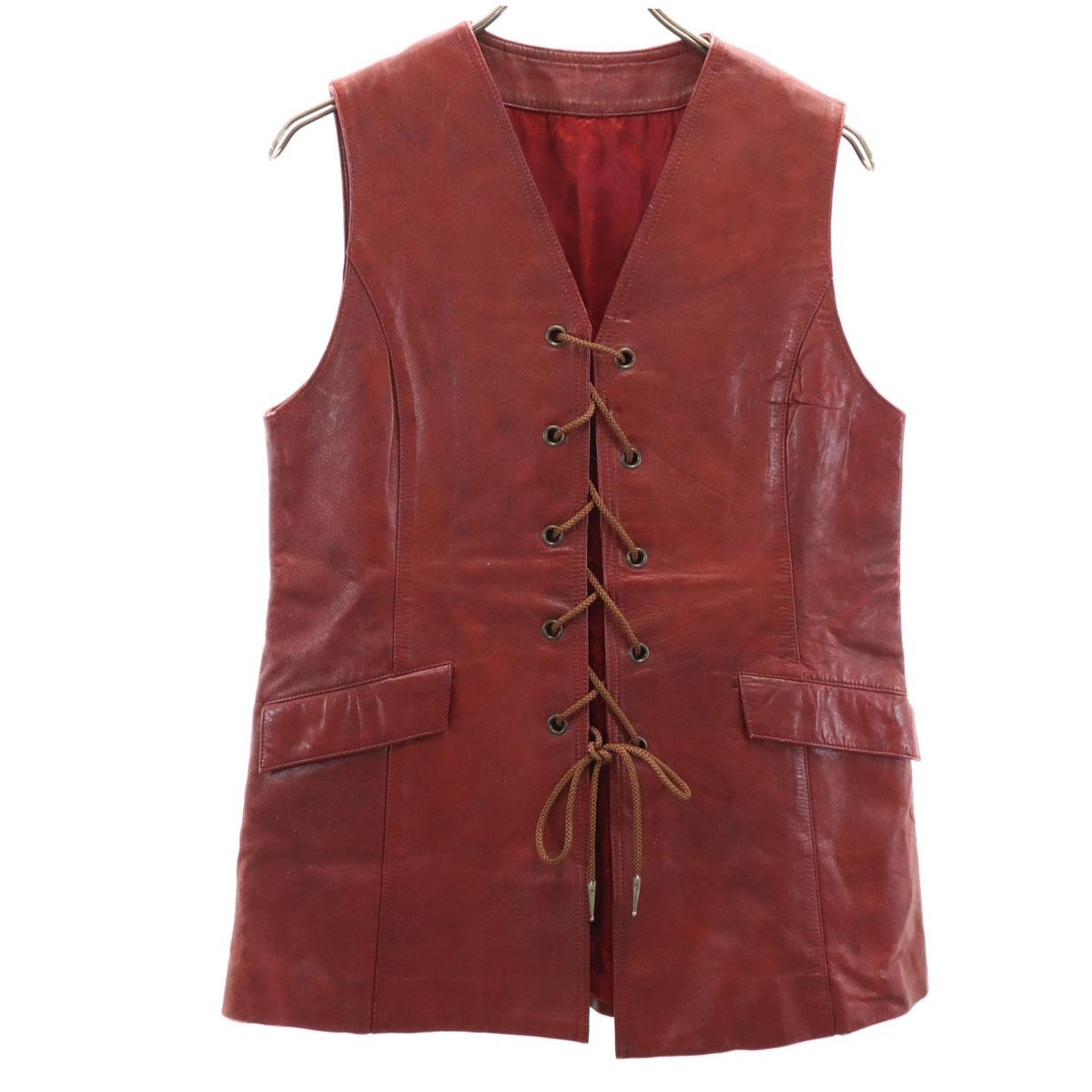 

кожа на шнуровке Лучший Красный унисекс Мужской Б/У