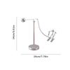 Stainless Steel Balance Ball Toy Creative Pendulum Cradle Iron Man Ornaments Decompression Desk Toy Early Education Tools Gifts