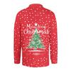 Men's Casual Style Solid Color Loose  Shirt Long-sleeved Top