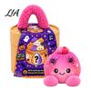 Plush Dumpling with Legs Stress Relief Toy Steamer, Stuffed Smiling Reducing Desk Accessories Squeeze Toy, Cartoon Plushie for Kids Adults Desktop
