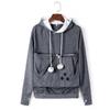 Pet Dog Cat Holder Carrier Coat Pouch Large Pocket Hoodie Top