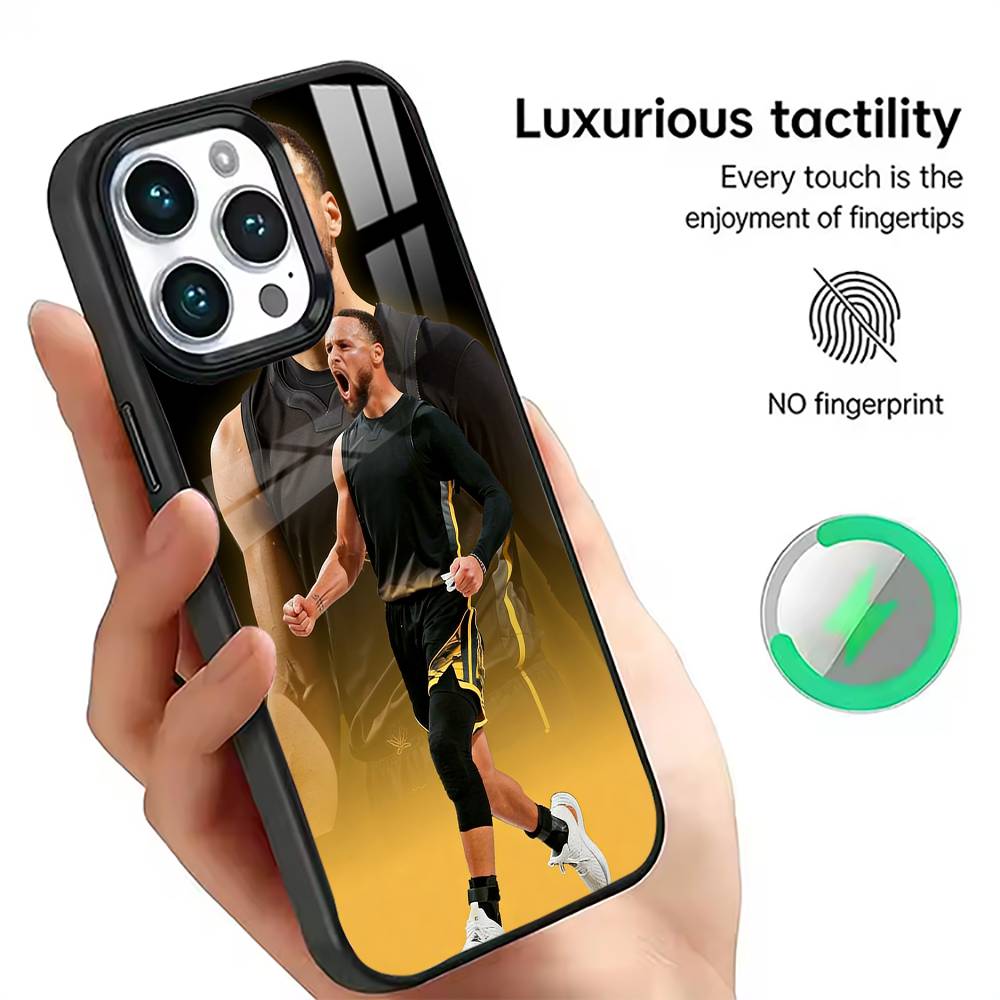 Cool Basketball Aesthetic Phone Case For iPhone17,16,15,14,13,12,11 Plus,Pro Magnetic with Magsafe Wireless Charging