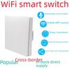 Longspu 86-Type WiFi Smart Switch: Pojedynczy przewód fazowy/neutralny, przełącznik ścienny zgodny ze standardem Graffiti