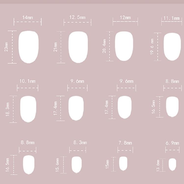 Almond Nail Tips Fake Nail Glues On Nail Stick On Nail Press On Nail Artificial False Nail for Womens and Girls Gifts