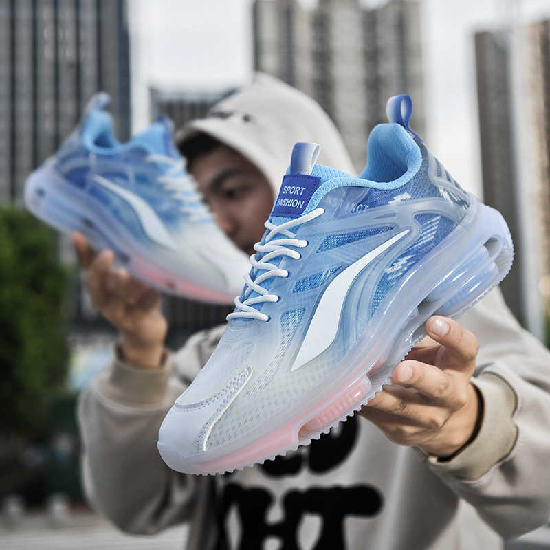 Thick Heel Ecoleather Indoor Golf Shoes Casual Gray White Sneakers Men's Sports Street 2025outdoor Hand Made Play Pretty