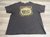 Vintage Sublime Shirt Zonverbleekt Zwart XL Paddenstoel Zon Strand Reggae Rock Band T-shirt