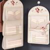 Cartoon Socks Storage Hanging Bag 1/2/3 Layer Hanging Mesh Bag Clothing Storage Bags  Dormitory