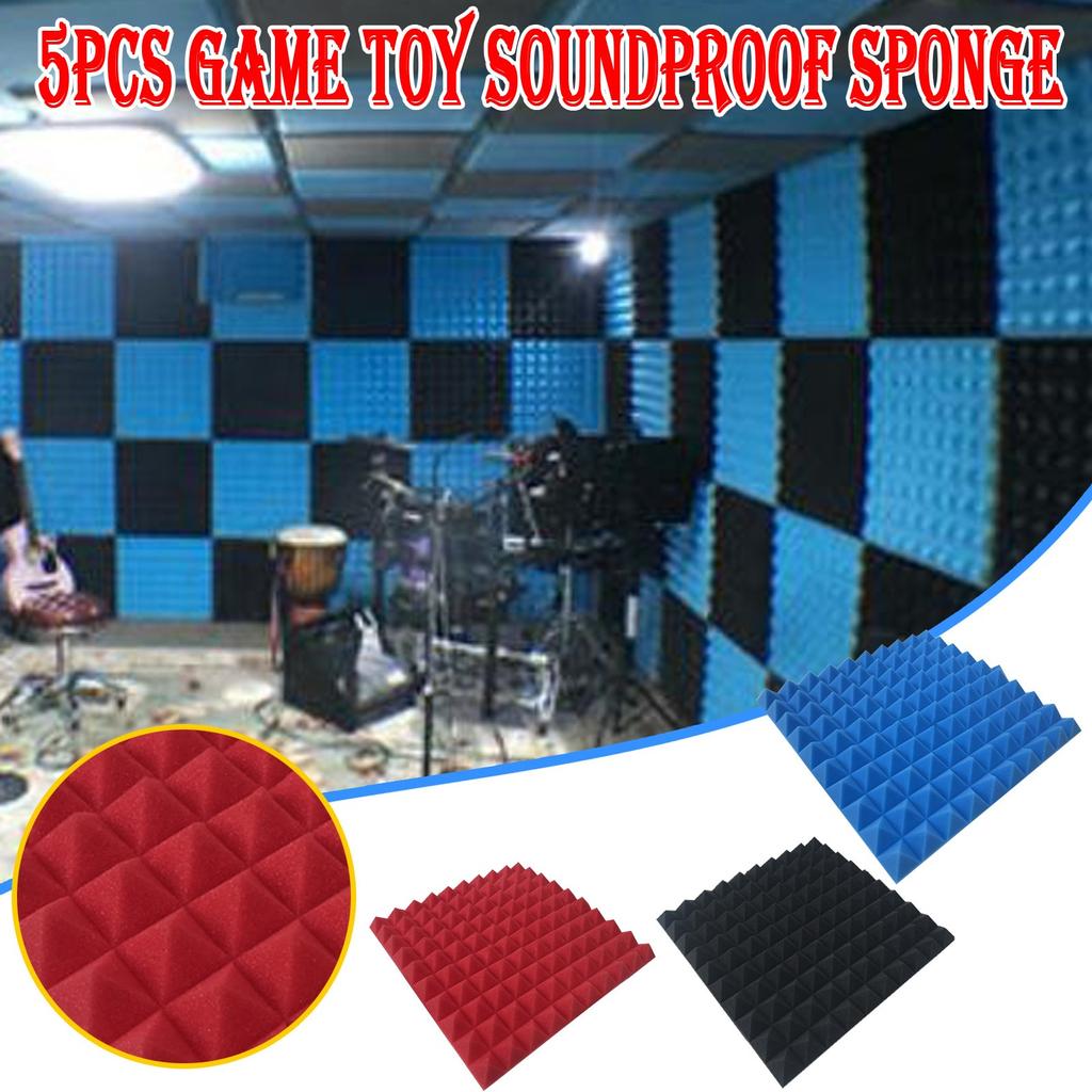 5PC Home Scene Layout, Sound-absorbing Foam Wall, Indoor Sound-absorbing Cotton