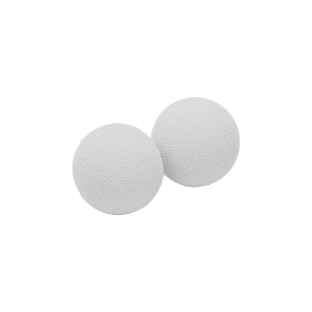 30 palline da golf in schiuma EVA da 21,5 mm, palline da golf in schiuma morbida per allenamento indoor e outdoor, bianco