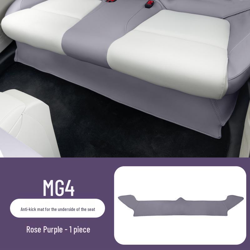MG4 Rear Seat Anti-Kick Mats: 26 Models, Original Car Color, Dirt-Proof Interior Protection