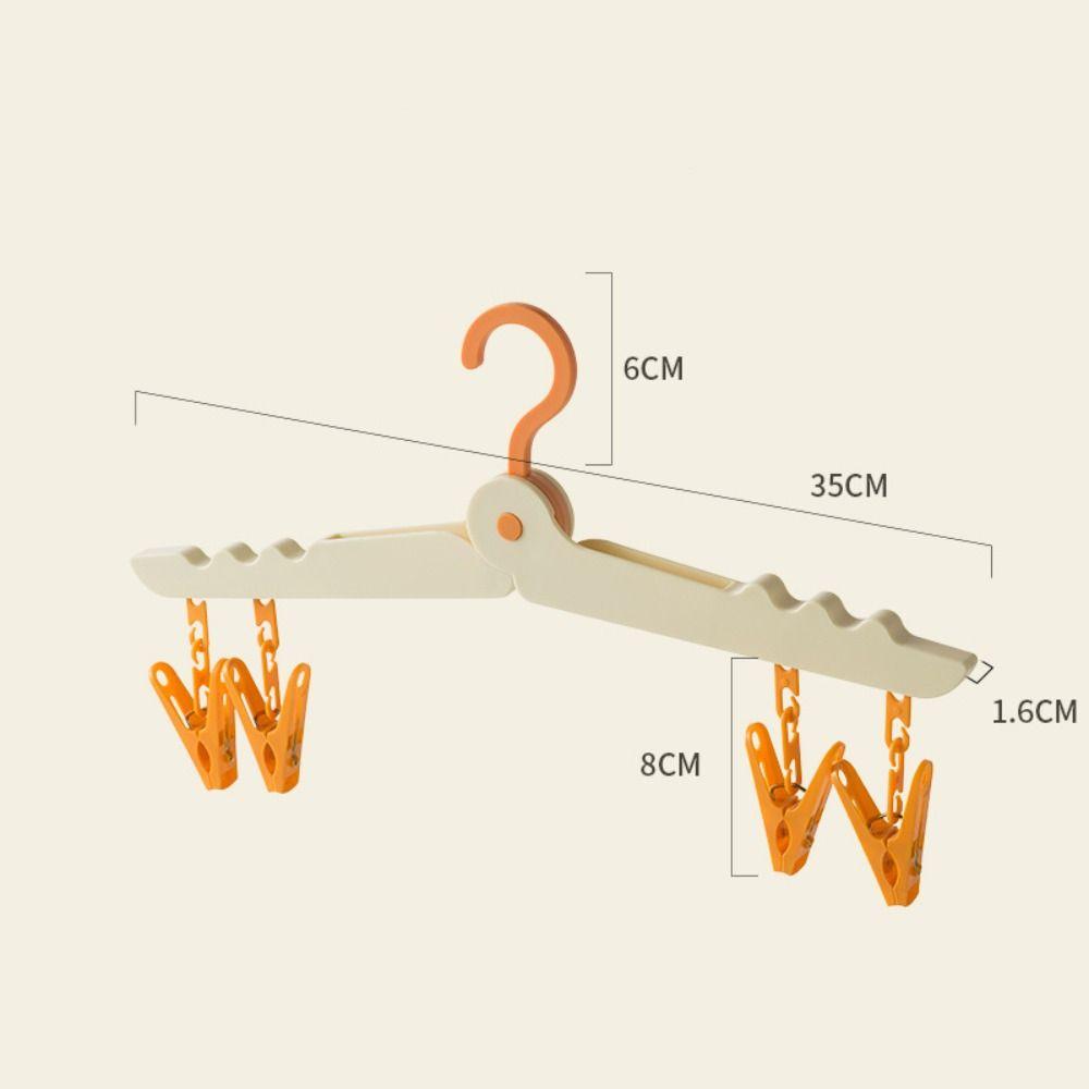 Travel Hangers for Clothes Folding Wardrobe Organizer Portable Clothes Drying Rack