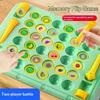 2-4 Spieler Flip-Schach Gedächtnisspiel Brettspiele Zweispieler Kampf Puzzle Spielzeug Kinder Konzentration
