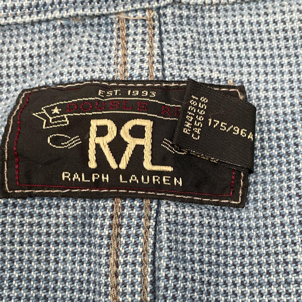 RRL Indigo Wash Twill Sports Coat coat M IndigoUsed