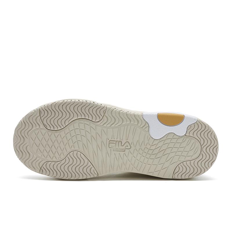 Fila Omelette Casual Sneakers Fashion Versatile Simple Comfortable Retro Women Sneaker White F12W532207FSW