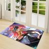 Fantasy Warrior Girl Carpet Rug Soft Washable Antislip Home Living Room Sofa Mats Personalized Christmas Rug